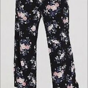 Torrid wide leg high waisted pant